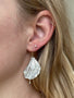 Load image into Gallery viewer, Mother of Pearl Papillon Wing Earrings
