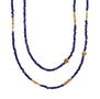 Load image into Gallery viewer, Sodalite &amp; Yellow Gold Beaded Necklace
