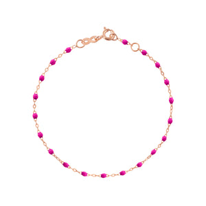 Classic Gigi Bracelet in Rose Gold, 6.7"