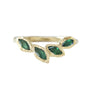 Load image into Gallery viewer, Petal Emerald Ring
