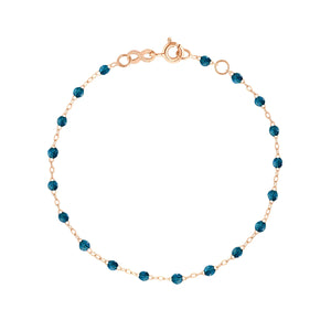 Classic Gigi Bracelet in Rose Gold, 6.7"