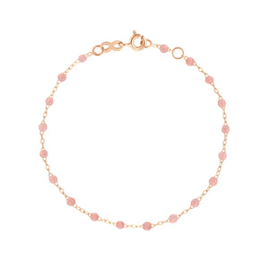 Classic Gigi Bracelet in Rose Gold, 6.7"