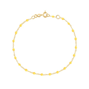 Classic Gigi Bracelet in Yellow Gold, 6.7"