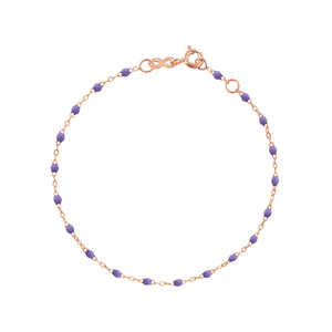 Classic Gigi Bracelet in Rose Gold, 6.7"