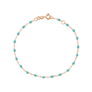 Classic Gigi Bracelet in Rose Gold, 6.7"