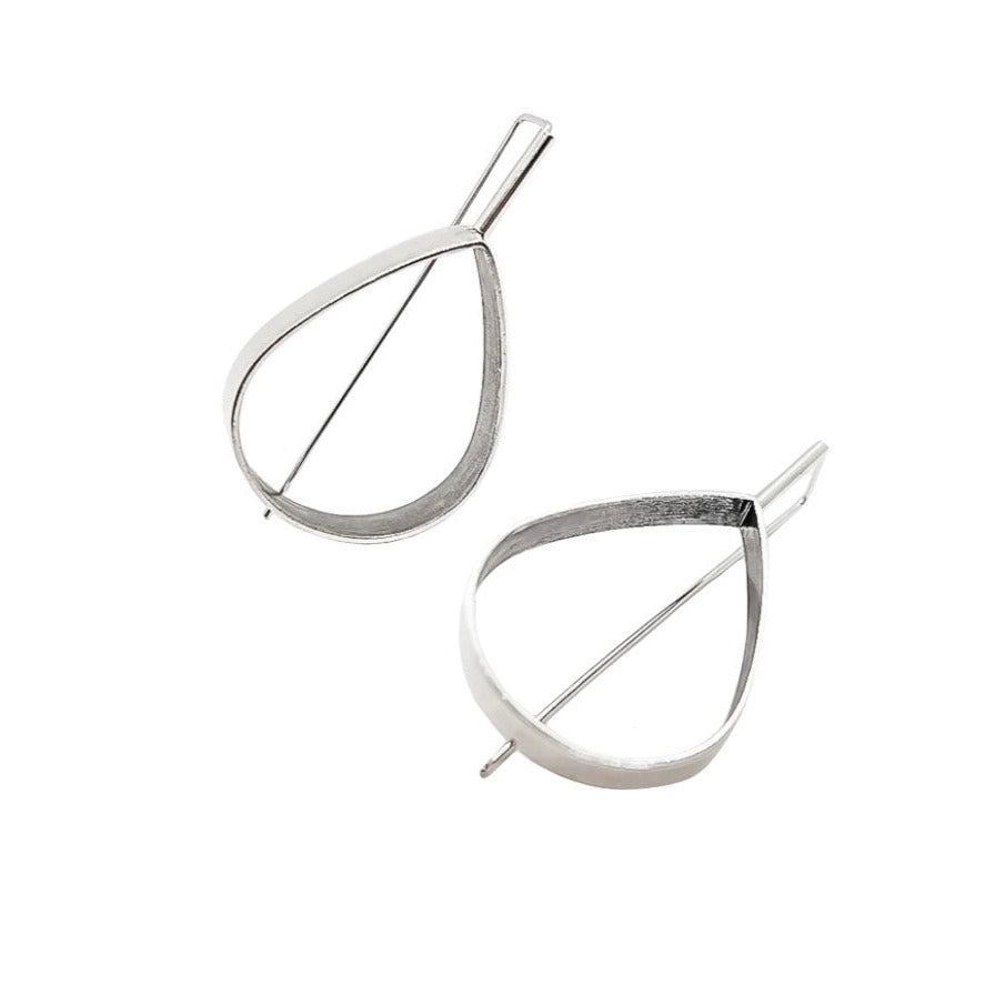 Large Minima Teardrop Earrings